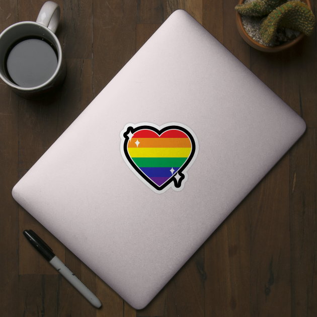 Kawaii Pride Collection - Gay Pride by rewordedstudios